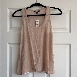Express Women's Beige Tank Top